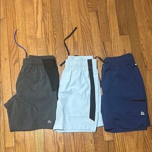 Men's Multi-Color Shorts Set of 3